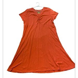 Cabela's Coral V-Neck Dress 2XL 
Cotton